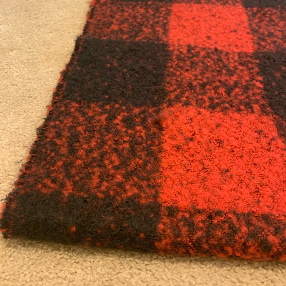 Buffalo Plaid Blanket Scarf - Picture 9 of 13